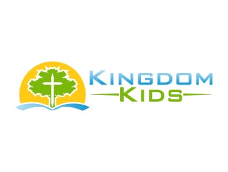 Kingdom Kids logo design - 48HoursLogo.com