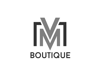 VM Boutique logo design - 48HoursLogo.com