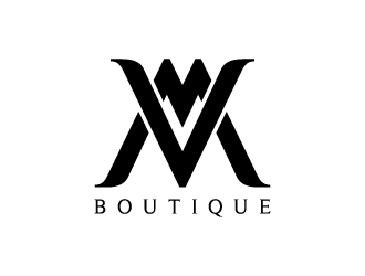 VM Boutique logo design - 48HoursLogo.com