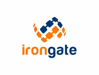 Irongate logo design - 48HoursLogo.com