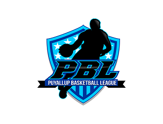 Puyallup Basketball League logo design - 48hourslogo.com