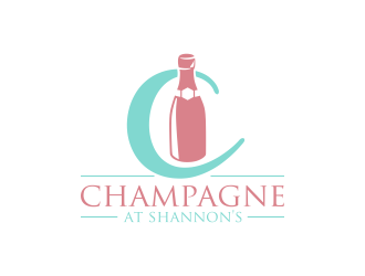 Champagne at Shannons logo design - 48HoursLogo.com