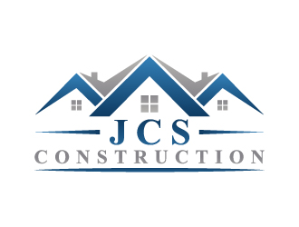 JCS Construction LLC logo design - 48HoursLogo.com