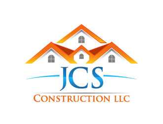 JCS Construction LLC logo design - 48HoursLogo.com