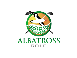 ALBATROSS GOLF logo design - 48HoursLogo.com