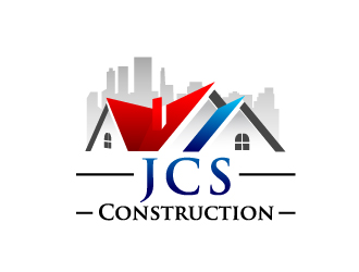 JCS Construction LLC logo design - 48HoursLogo.com