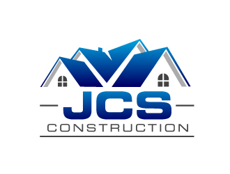 JCS Construction LLC logo design - 48HoursLogo.com