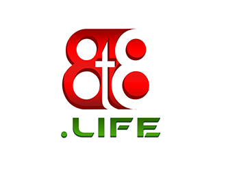 8t8.life logo design by 3Dlogos