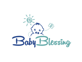 Baby Blessing logo design - 48hourslogo.com