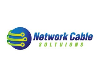 Network Cable Soltuions logo design - 48HoursLogo.com