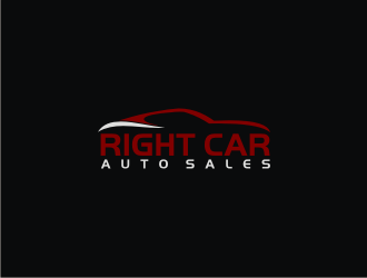 Right Car Auto Sales logo design - 48HoursLogo.com