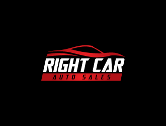 Right Car Auto Sales logo design - 48HoursLogo.com