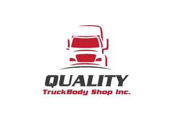 Quality Truck Body Shop Inc. logo design - 48HoursLogo.com