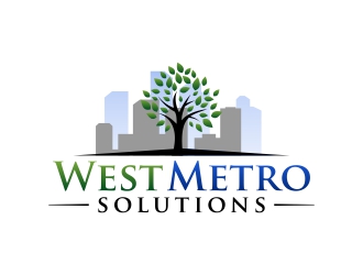 West Metro Solutions logo design by ingepro