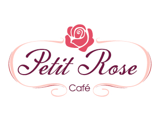 Petit Rose Café logo design - 48HoursLogo.com