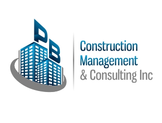 PB Construction  Management & Consulting Inc logo design by FilipAjlina