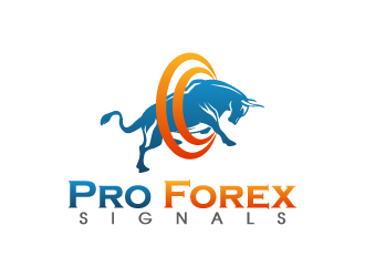 Pro Forex Signals logo design 48HoursLogo com