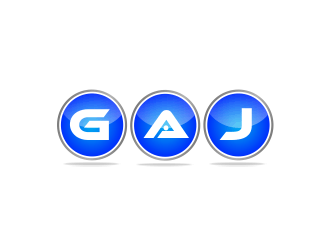 GAJ logo design by dasam