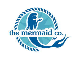 The Mermaid Co. logo design - 48HoursLogo.com