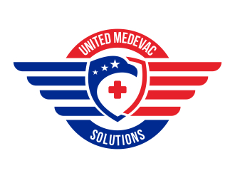 United Medevac Solutions logo design - 48HoursLogo.com