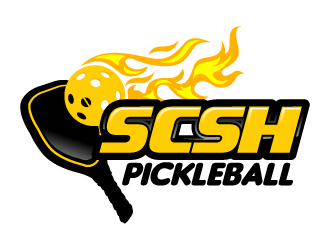 SCSH Pickleball Club logo design - 48HoursLogo.com