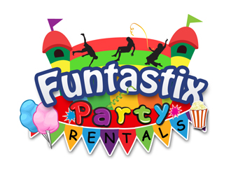 Funtastix Party Rentals logo design - 48hourslogo.com