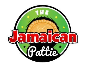 The Jamaican Pattie logo design - 48HoursLogo.com