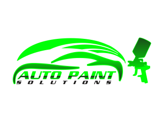 Auto Paint Solutions logo design - 48HoursLogo.com