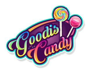 Goodis Candy logo design - 48HoursLogo.com