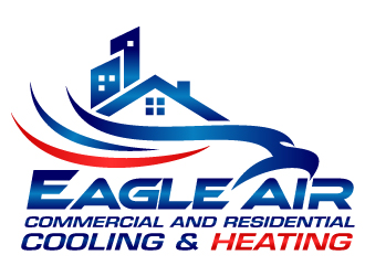 Eagle Air Cooling & Heating logo design by kgcreative