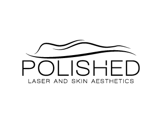 Polished Laser and Skin Aesthetics logo design by jaize