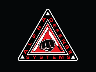 alpha defence program Logo Design