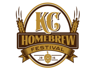 KC Homebrew Festival logo design by jaize
