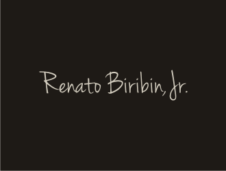 Renato Biribin, Jr. logo design by agil