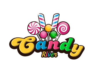 CANDY RIVER Logo Design - 48hourslogo