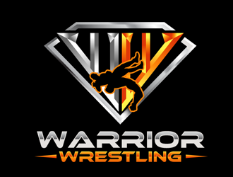 Warrior Wrestling logo design by chuckiey