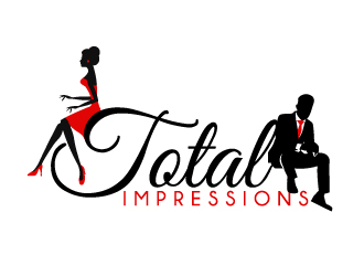 Total Impressions logo design by KDesigns