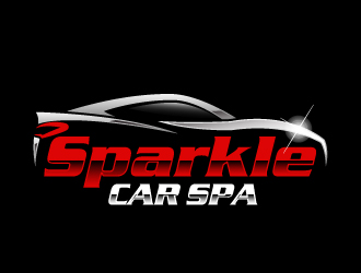 Sparkle Car Spa logo design by KDesigns