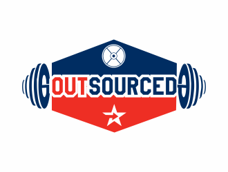 OutSourced logo design by MilanSimple