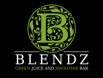 Blendz, Green Juice and Smoothie Bar logo design by gogo