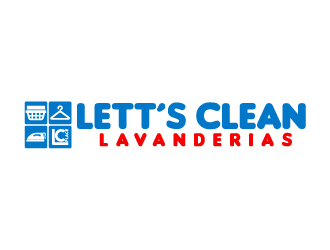 LC LETT´S CLEAN PLACE LAVANDERIAS logo design by jaize