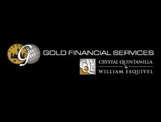 GOLD FINANCIAL SERVICES logo design by moomoo