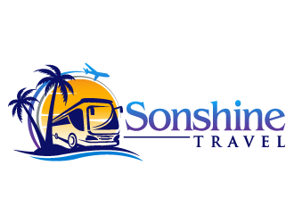 Sonshine Travel logo design by THOR_