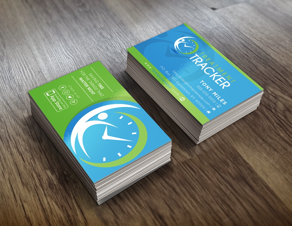 Treatment Tracker logo design by Godvibes