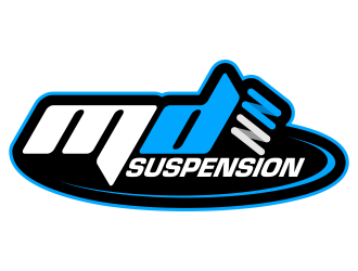MD Suspension logo design by ingepro
