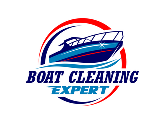 Boat Cleaning Expert Logo Design - 48hourslogo