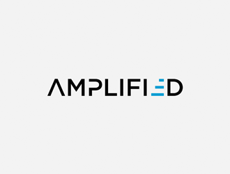 Amplified (Amplified, LLC) logo design by alby