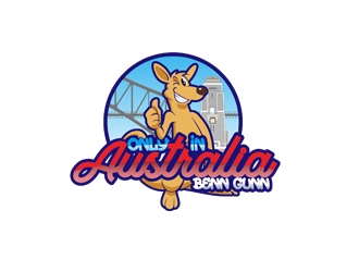 Only In Australia logo design by rahmatillah11