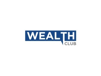 Wealth Club logo design by case