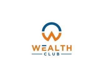 Wealth Club logo design by case